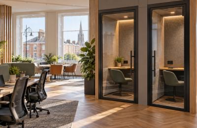 Office Space with Phone Booths in Dublin