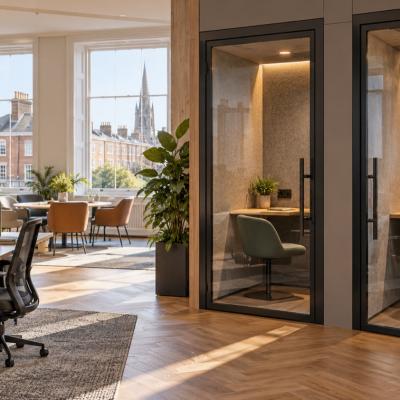 Office Space with Phone Booths in Dublin
